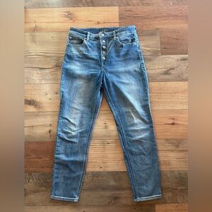 Women’s Lucky brand high rise crop jeans